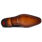 Matteo // Alligator Skin Leather Loafer // Black (8.5)