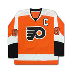 Eric Lindros // Philadelphia Flyers // Signed Career Jersey - Ltd Ed 188