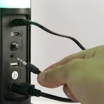 2-in-1 LED Stereo Speaker System with Bluetooth and RGB Lighting Effects