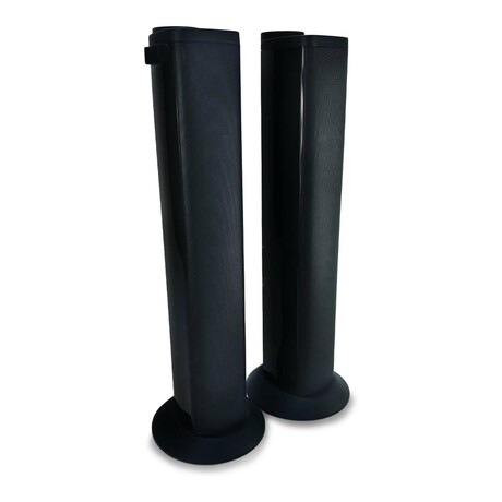 2-in-1 LED Stereo Speaker System with Bluetooth and RGB Lighting Effects