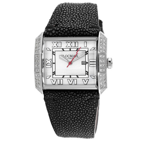 Locman Ladies Diamond Classic Quartz // 232MOPWHDC/BK STG