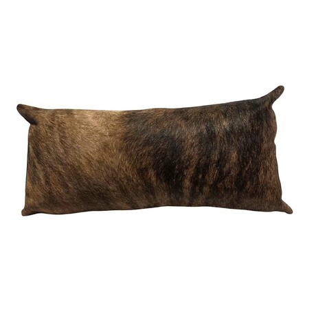 Lumbardy Cowhide Pillow (Brindle)