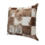 Patchy Large Cowhide Pillow
