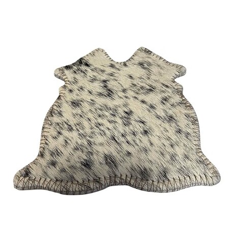 Mini Cowhide Coasters (Spotty Tan)