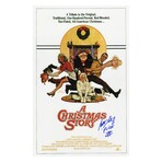 Scotty Schwartz // Signed A Christmas Story 11x17 Movie Poster w/Flick