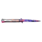 Spring Assisted Knife // MT-A2041 // Urban Camo Fade (Pink/Purple/Orange)