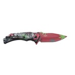 Spring Assisted Knife // MT-A2043 // 4/20 (Red/Grey)