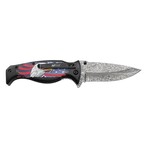Spring Assisted Knife // MT-A2045 // US Eagle (Red)