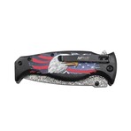 Spring Assisted Knife // MT-A2045 // US Eagle (Red)