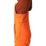 Halfdays // Women's // Carson Bib Pant // Flame (XS)