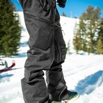 Volcom // Women's // VS 3L Stretch Gore Bib Overall // Black (XS)