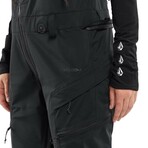 Volcom // Women's // VS 3L Stretch Gore Bib Overall // Black (XS)