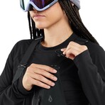 Volcom // Women's // VS 3L Stretch Gore Bib Overall // Black (XS)