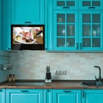 Kitchen Cabinet Display // Black // 24"