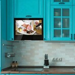 Kitchen Cabinet Smart TV // Black // 24"