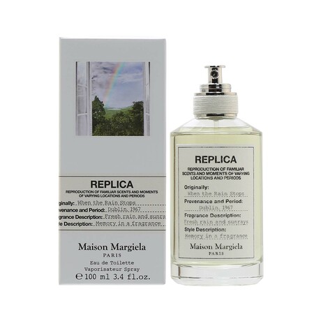 Unisex Fragrance // Maison Margiela // Replica When The Rain Stops  EDT Spray // 3.4 oz