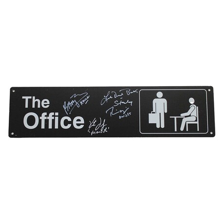 The Office Cast // Signed 20X5 Metal Sign