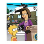 Angela Bassett/Yeardley Smith // The Simpsons // Signed 8X10 Photo