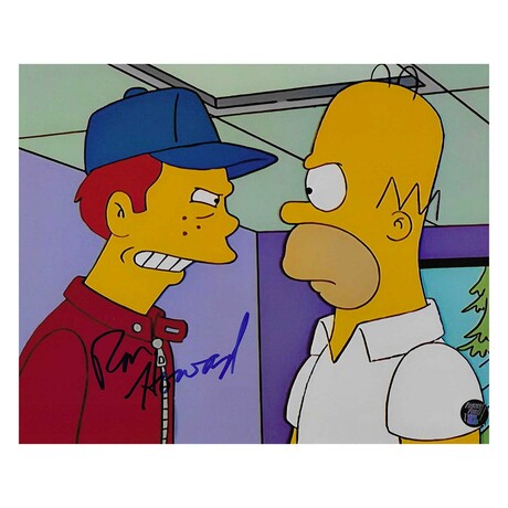 Ron Howard // The Simpsons // Signed 8X10 Photo