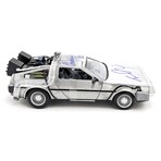 J. Fox/ Lloyd // Back to the Future // Signed 1:24 Scale Time Machine