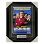 Christina Applegate // Anchorman // Framed Signed 11X17 Movie Poster