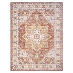 Turkish Heritage Rust/Ivory Area Rug (8' 6'' X 11' 6'')