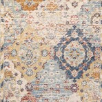 Turkish Heritage L. Blue/Multi Area Rug (3' 0'' X 5' 0'')