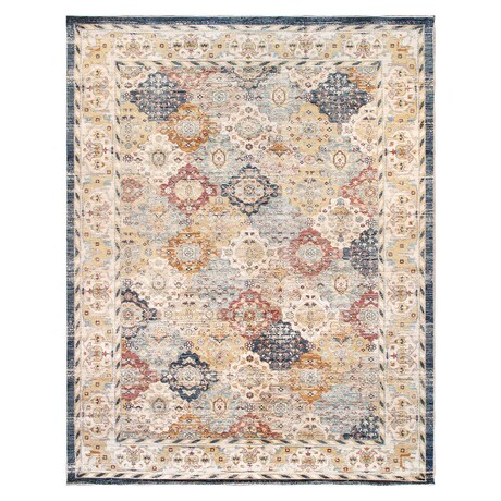 Turkish Heritage L. Blue/Multi Area Rug (3' 0'' X 5' 0'')