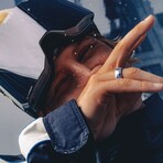 100% // Snowcraft Goggle // Dusty + Mirror Blue