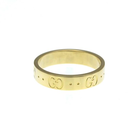 Gucci // 18k Yellow Gold Icon Ring // Ring Size: 5.75 // Store Display