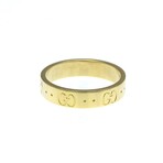 Gucci // 18k Yellow Gold Icon Ring // Ring Size: 5.75 // Store Display