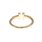 Tiffany & Co. // 18k Rose Gold T Wire Ring // Ring Size: 4 // Store Display