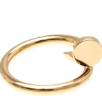 Cartier // 18k Rose Gold Juste Un Clou Ring // Ring Size: 7.25 // Store Display