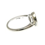 Chopard // 18k White Gold Happy Diamond Ring // Ring Size: 6 // Store Display