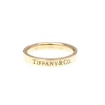 Tiffany & Co. // 18k Rose Gold Flat Band Ring // Ring Size: 5.5 // Store Display