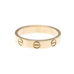 Cartier // 18k Rose Gold Mini Love Ring // Ring Size: 6 // Store Display