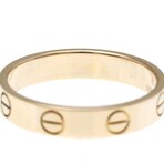 Cartier // 18k Rose Gold Mini Love Ring // Ring Size: 6 // Store Display