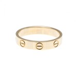 Cartier // 18k Rose Gold Mini Love Ring // Ring Size: 6 // Store Display