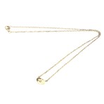 Cartier // 18k Rose Gold C Heart Diamond Pendant Necklace // 15.74" // Store Display