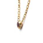 Cartier // 18k Rose Gold D'Amour Sapphire Pendant Necklace // 14.76"-15.94" // Store Display
