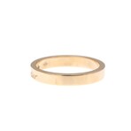 Cartier // 18k Rose Gold C de Cartier Diamond Wedding Ring // Ring Size: 4.75 // Store Display