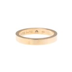 Cartier // 18k Rose Gold C de Cartier Diamond Wedding Ring // Ring Size: 4.75 // Store Display