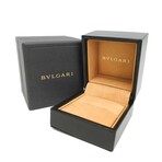 Bulgari // 18k Rose Gold Double Logo Diamond Ring // Ring Size: 5.5 // Store Display