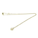 Van Cleef & Arpels // 18k Yellow Gold Sweet Alhambra Mother of Pearl Pendant Necklace // 15.35"-16.14" // Store Display