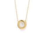 Tiffany & Co. // 18k Rose Gold T-Circle Mini Diamond Pendant Necklace // 15.74"-17.71" // Store Display
