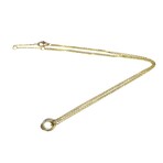 Cartier // 18k Rose Gold + 18k White Gold + 18k Yellow Gold Baby Trinity Pendant Necklace // 14.17"-15.74" // Store Display