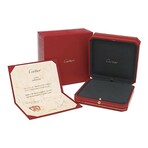 Cartier // 18k Rose Gold + 18k White Gold + 18k Yellow Gold Baby Trinity Pendant Necklace // 14.17"-15.74" // Store Display