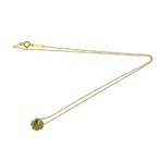 Tiffany & Co. // 18k Yellow Gold Somerset Knot Twist Pendant Necklace // 15.94" // Store Display