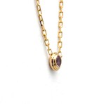 Cartier // 18k Rose Gold D'Amour Sapphire Pendant Necklace // 14.76"-15.94" // Store Display