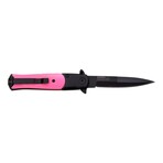 Spring Assisted Knife // TF-438 // Black Blade (Pink)